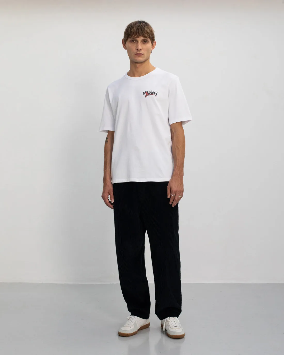 Lobster Logo T-Shirt Classic White sold by Ivalo.com product image thumbnail 3