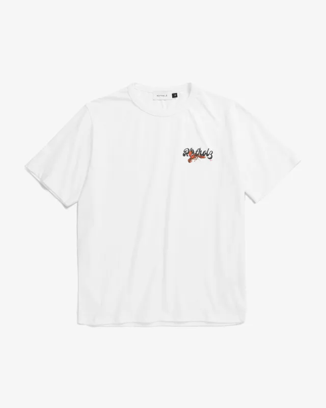 Lobster Logo T-Shirt Classic White made by Ivalo.com