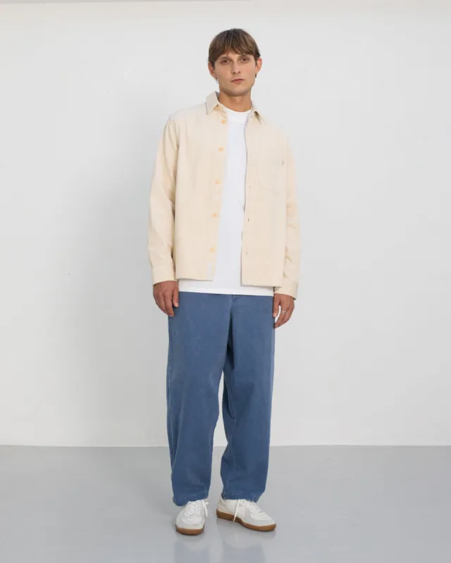 Cord Casual Shirt White sold by Ivalo.com