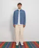 Casual Recycled Denim Shirt Blue sold by Ivalo.com