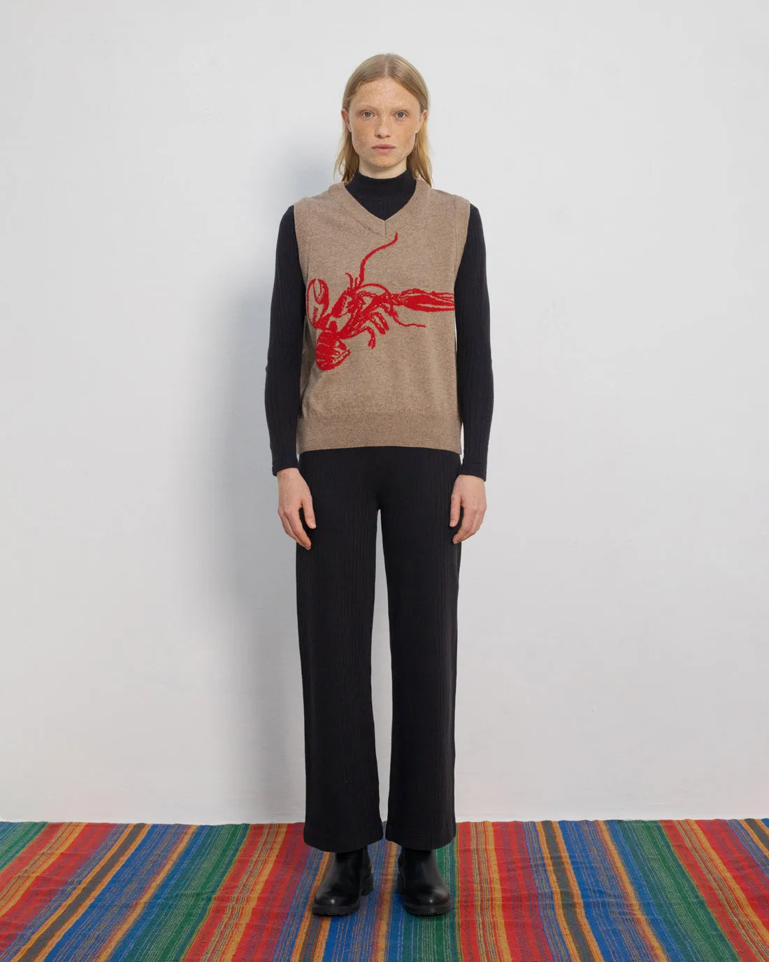 Ribbed Lounge Pant Black sold by Ivalo.com product image thumbnail 2