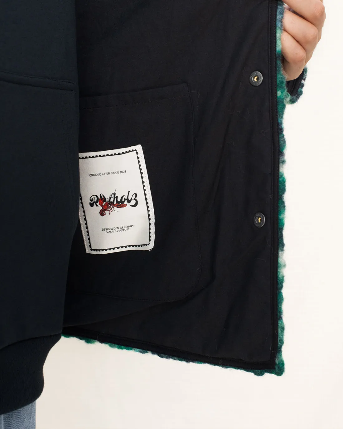 Sherpa Jacket Wool-Blend Multi sold by Ivalo.com product image thumbnail 4