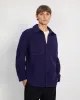 Thick Overshirt Wool-Blend Deep Purple sold by Ivalo.com