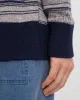 Knit Unisex Merino Wool Shirt Blue Stripe sold by Ivalo.com