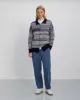 Knit Unisex Merino Wool Shirt Blue Stripe sold by Ivalo.com