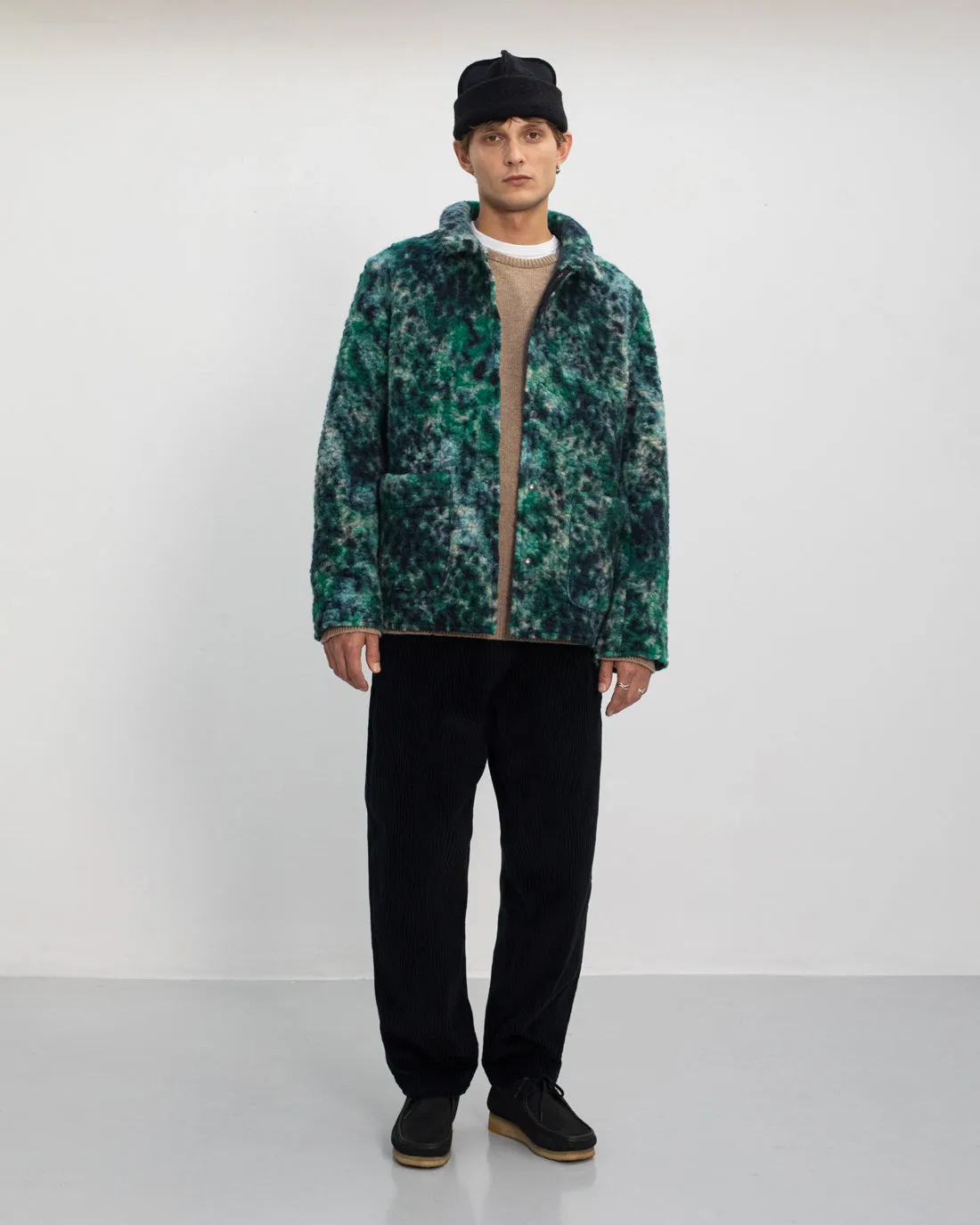 Heavy Organic Wool Blend Sherpa Jacket Multi sold by Ivalo.com product image thumbnail 4