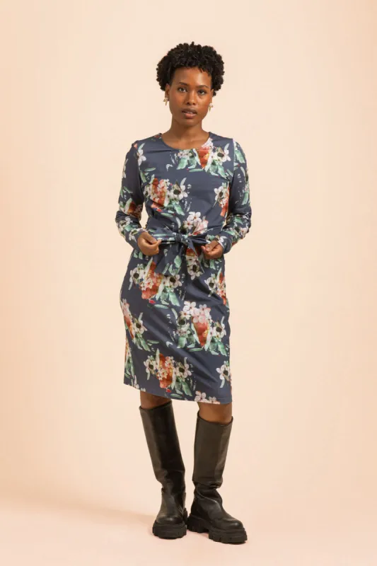 Belted Dress Blue Blossom sold by Ivalo.com