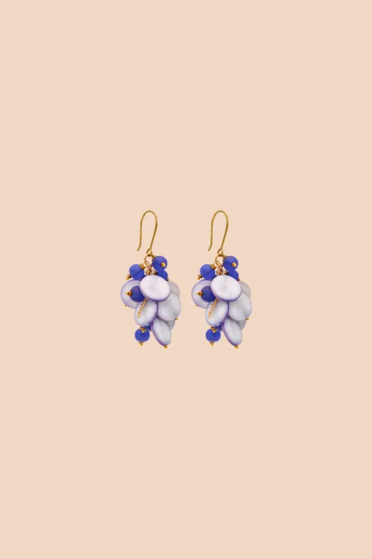 Shiwani Earrings Blue sold by Ivalo.com