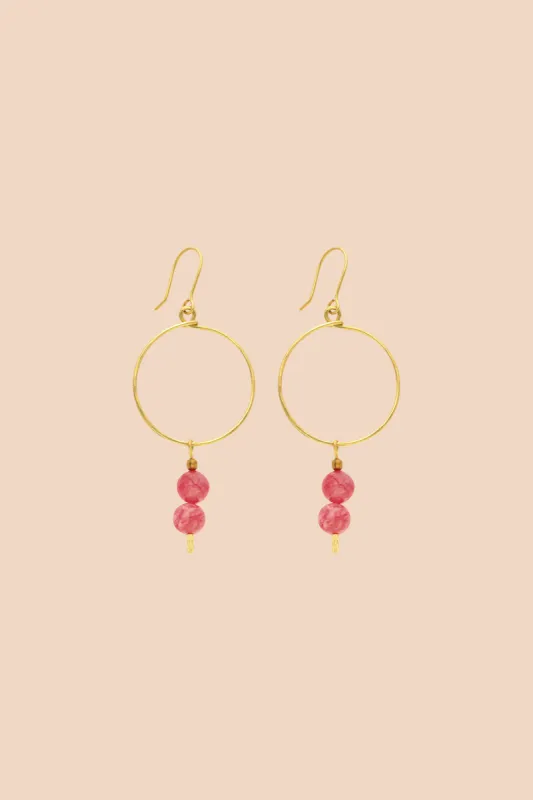 Aisha Earrings Pink sold by Ivalo.com