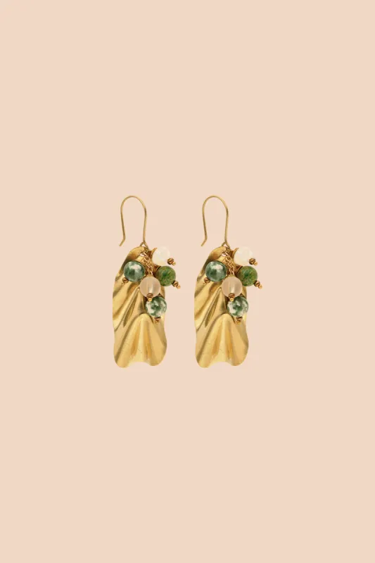 Bela Earrings Green sold by Ivalo.com