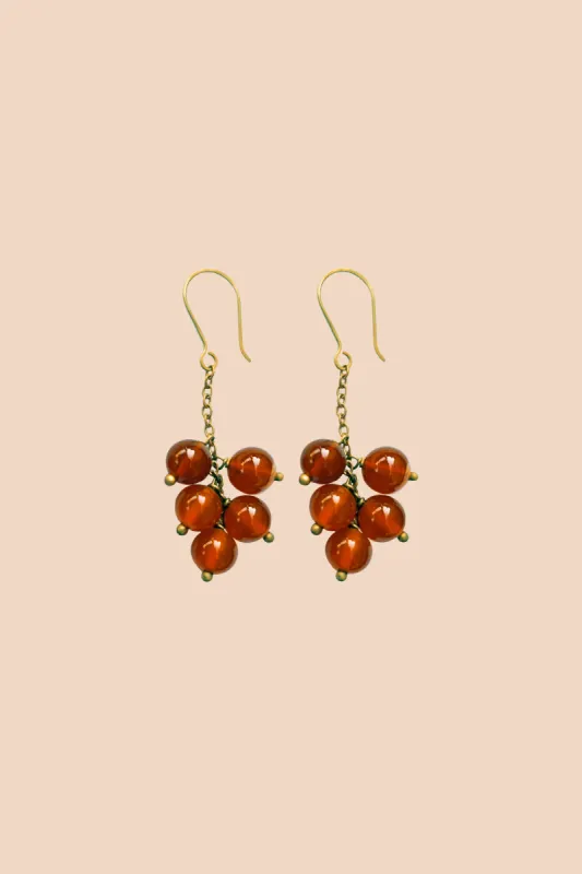 Anamika Earrings Ginger sold by Ivalo.com