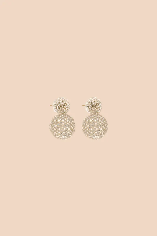 Zaida Earrings Silver sold by Ivalo.com