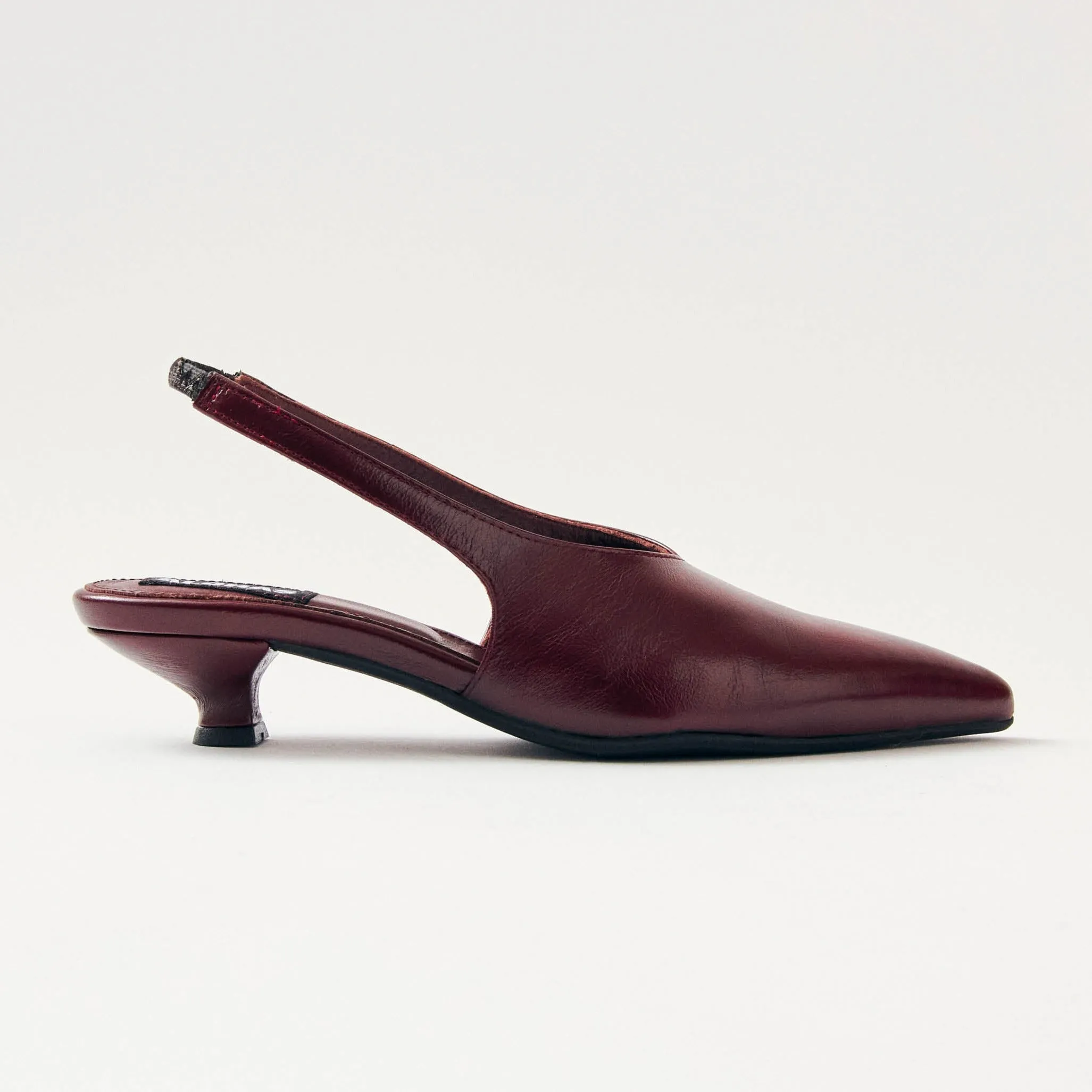 Eros Leather Pumps Burgundy sold by Ivalo.com product image thumbnail 3