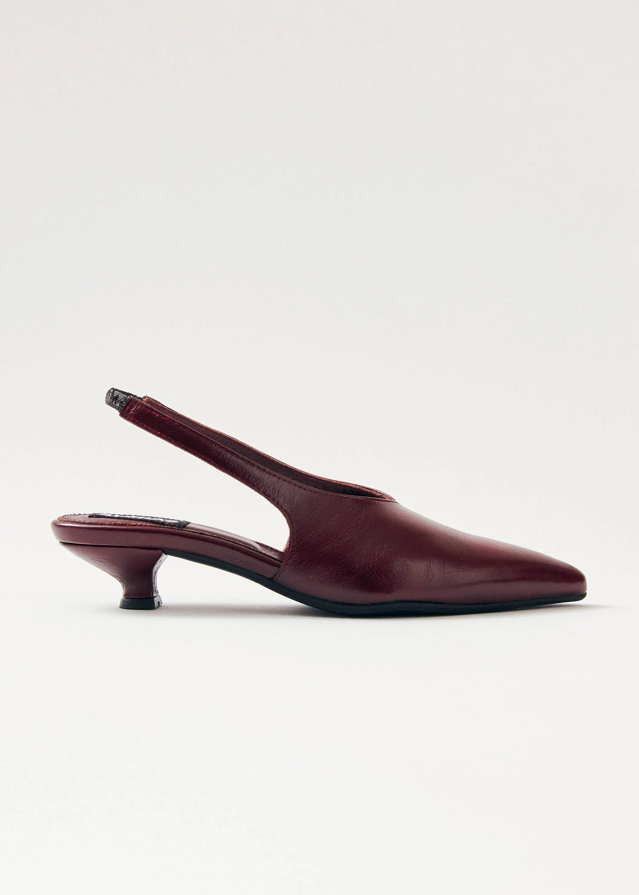 Eros Leather Pumps Burgundy sold by Ivalo.com