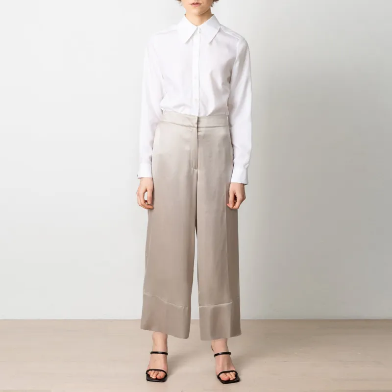 Freedom Cropped Trousers Greige sold by Ivalo.com