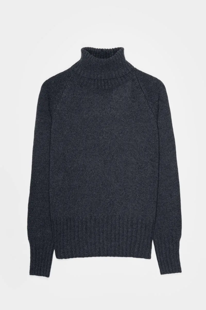 Susanna Cashmere Turtleneck Sweater Dark Grey sold by Ivalo.com product image thumbnail 3