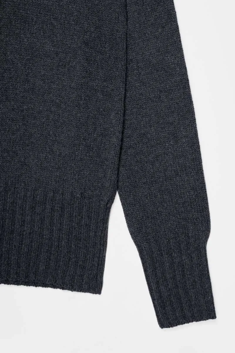 Susanna Cashmere Turtleneck Sweater Dark Grey sold by Ivalo.com product image thumbnail 4