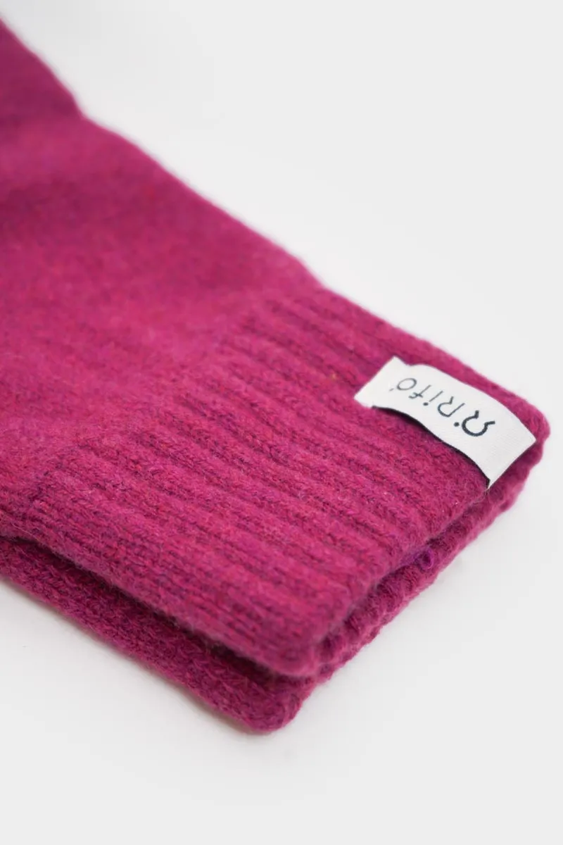 Pier Paolo Cashmere Gloves Red sold by Ivalo.com product image thumbnail 2