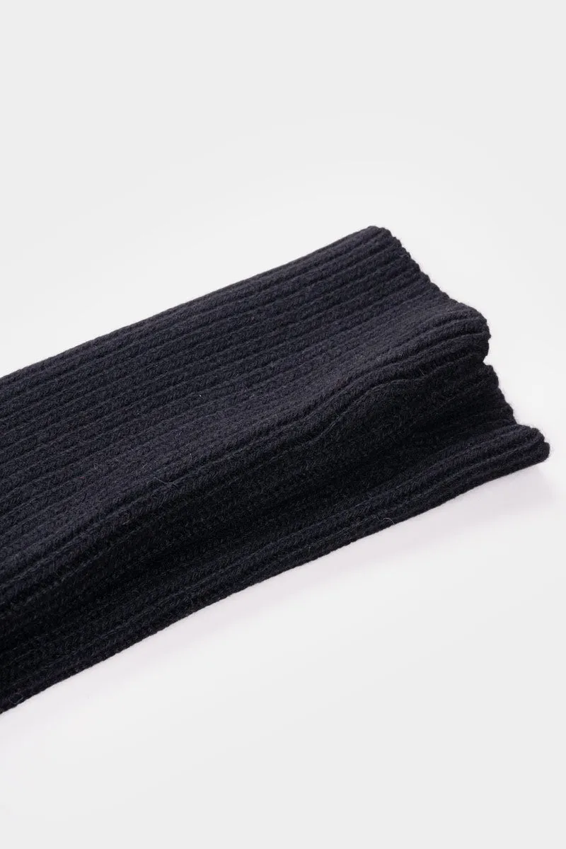 Ingrid Unisex Fingerless Cashmere Gloves Black sold by Ivalo.com product image thumbnail 3