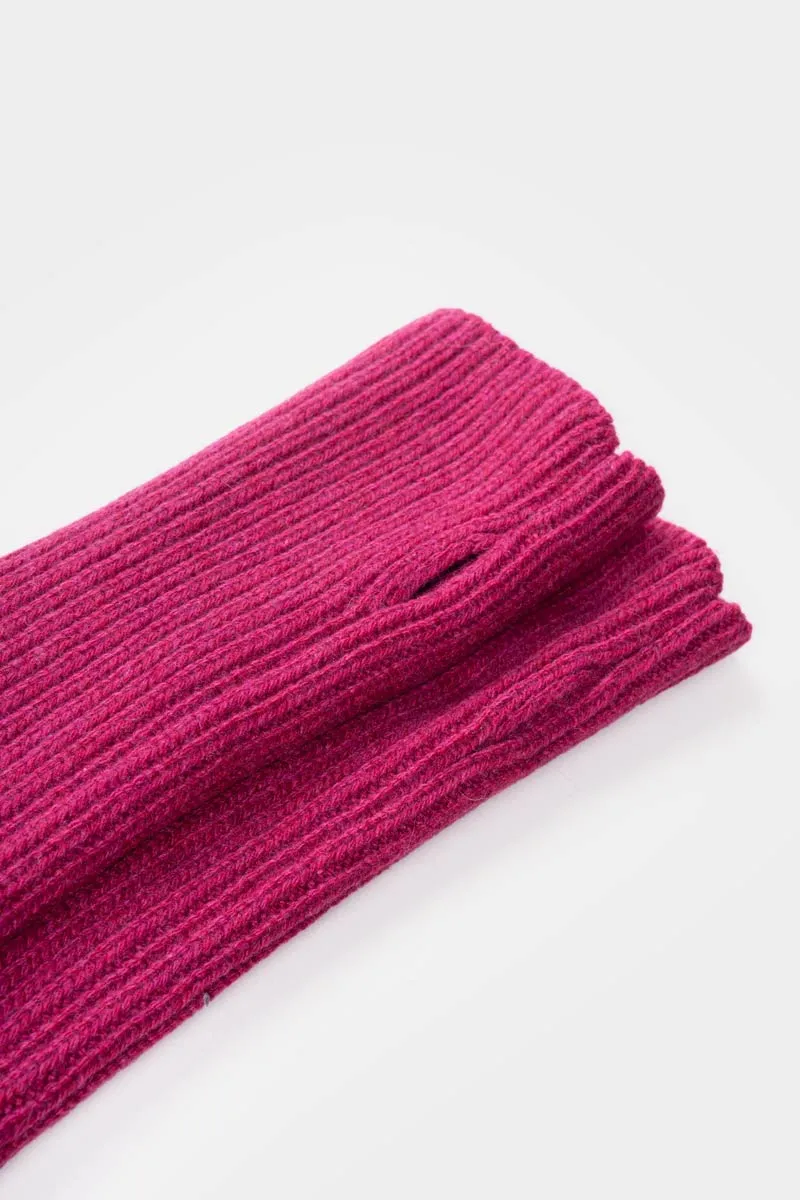 Ingrid Unisex Fingerless Cashmere Gloves Pink sold by Ivalo.com product image thumbnail 3