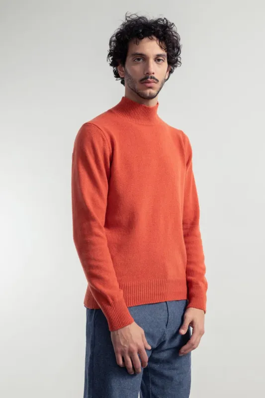 Clemente Cashmere Sweater Orange sold by Ivalo.com