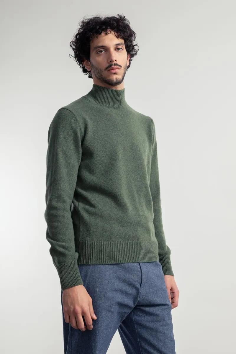 Clemente Cashmere Sweater Green sold by Ivalo.com