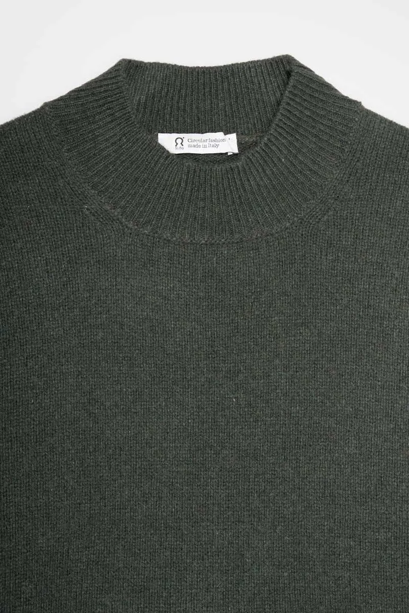 Clemente Cashmere Sweater Green sold by Ivalo.com product image thumbnail 5