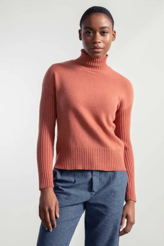 Erminia Cashmere Sweater Orange sold by Ivalo.com