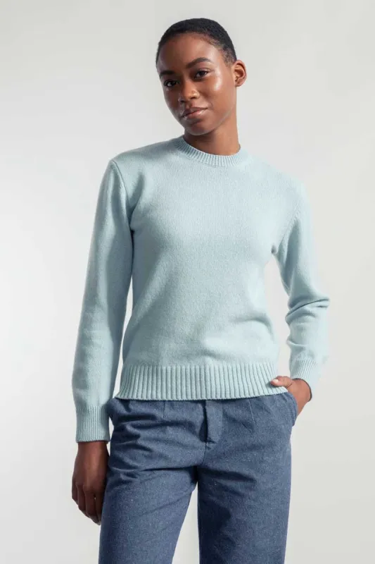 Edda Cashmere Sweater Light Blue sold by Ivalo.com