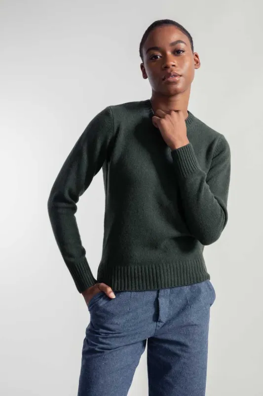 Edda Cashmere Sweater Green sold by Ivalo.com