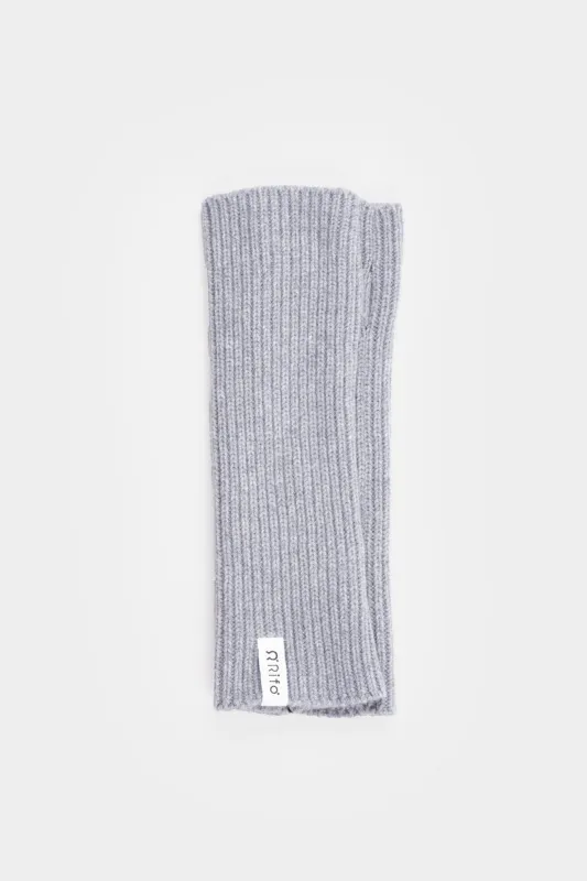 Ingrid Unisex Fingerless Cashmere Gloves Grey sold by Ivalo.com