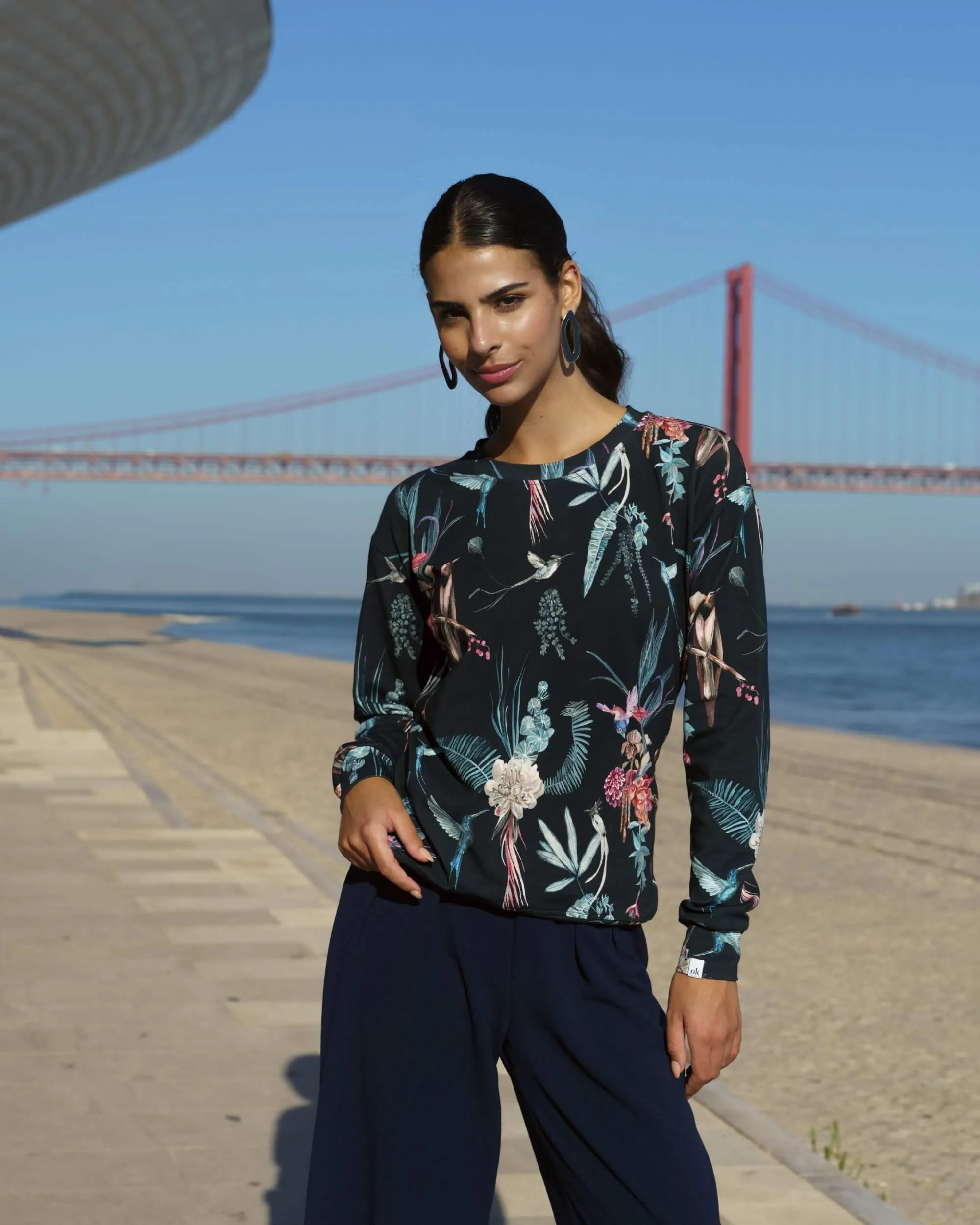 Casual Chic Print Shirt Bluebird sold by Ivalo.com product image thumbnail 2