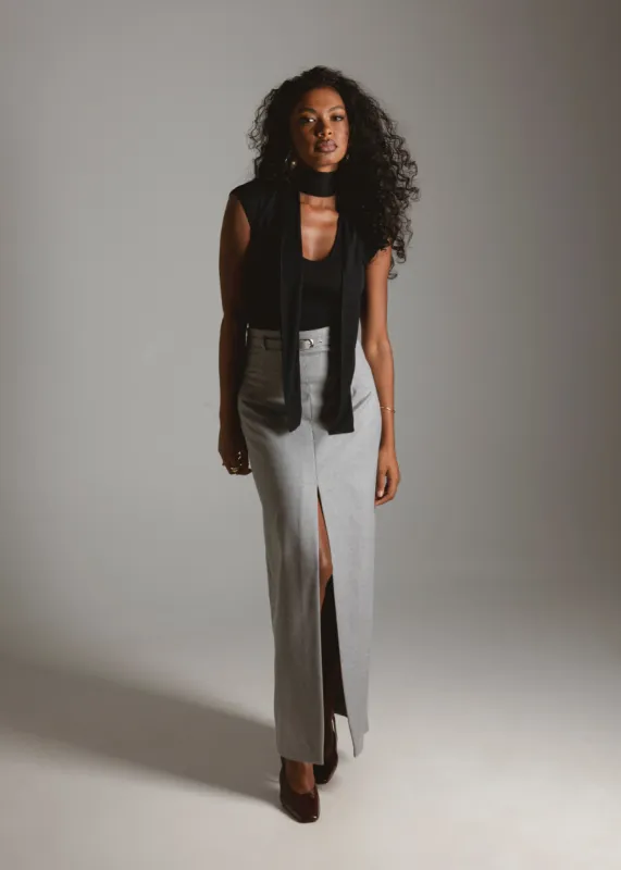 Gaia Pencil Skirt Grey sold by Ivalo.com