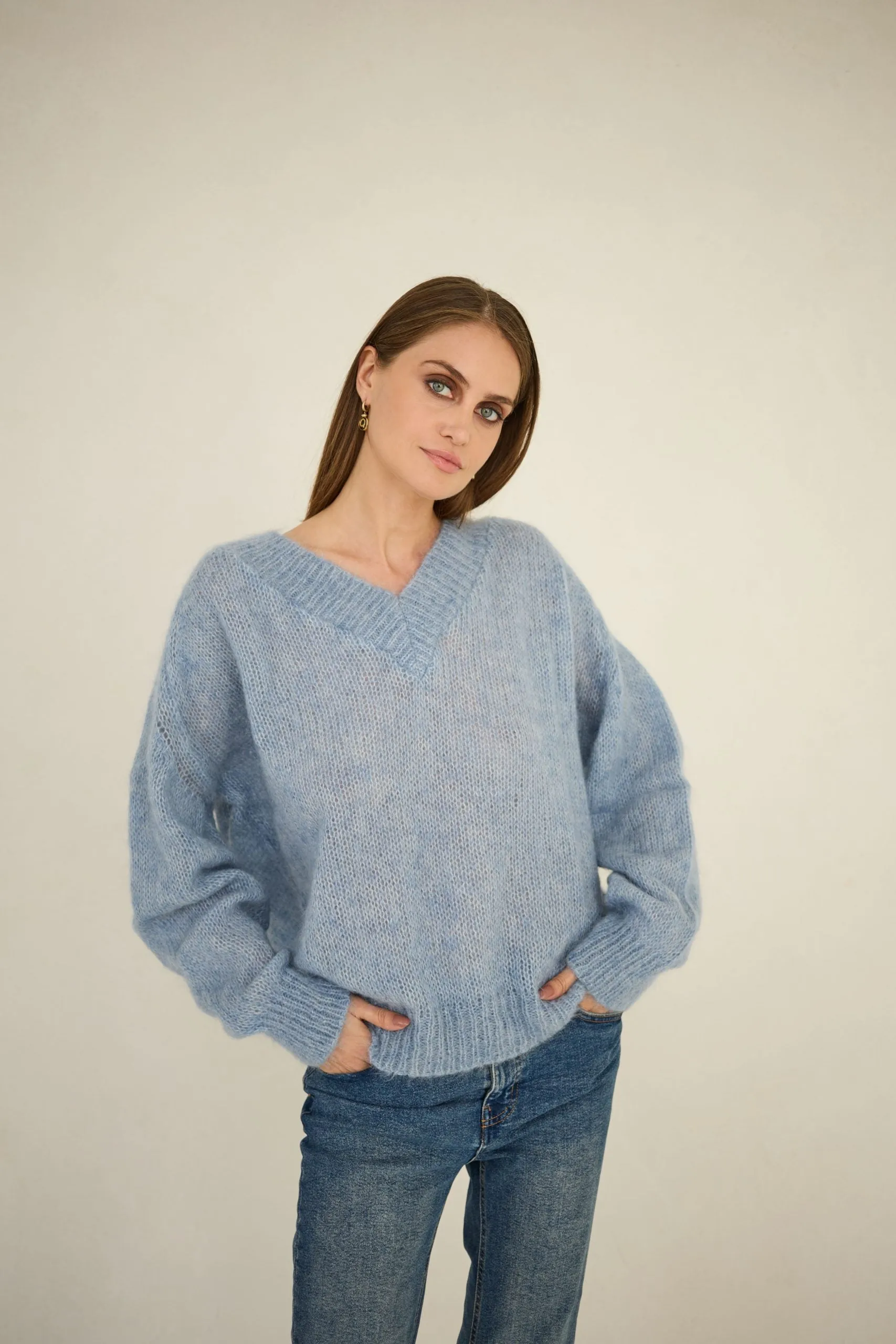 Mohair Sweater Blue sold by Ivalo.com product image thumbnail 2