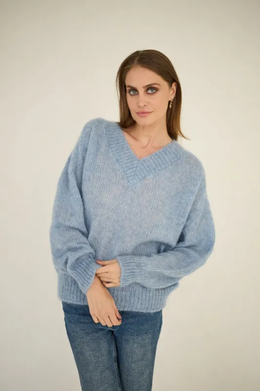 Mohair Sweater Blue sold by Ivalo.com