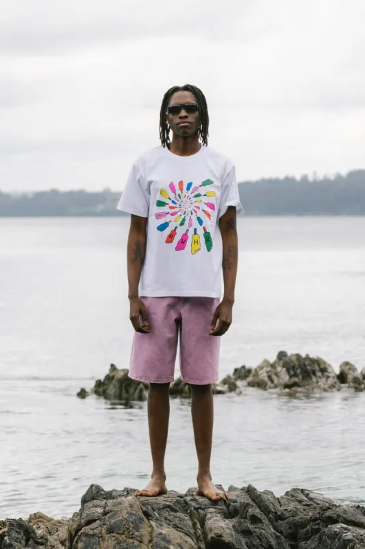 Psychedelic T-Shirt White sold by Ivalo.com