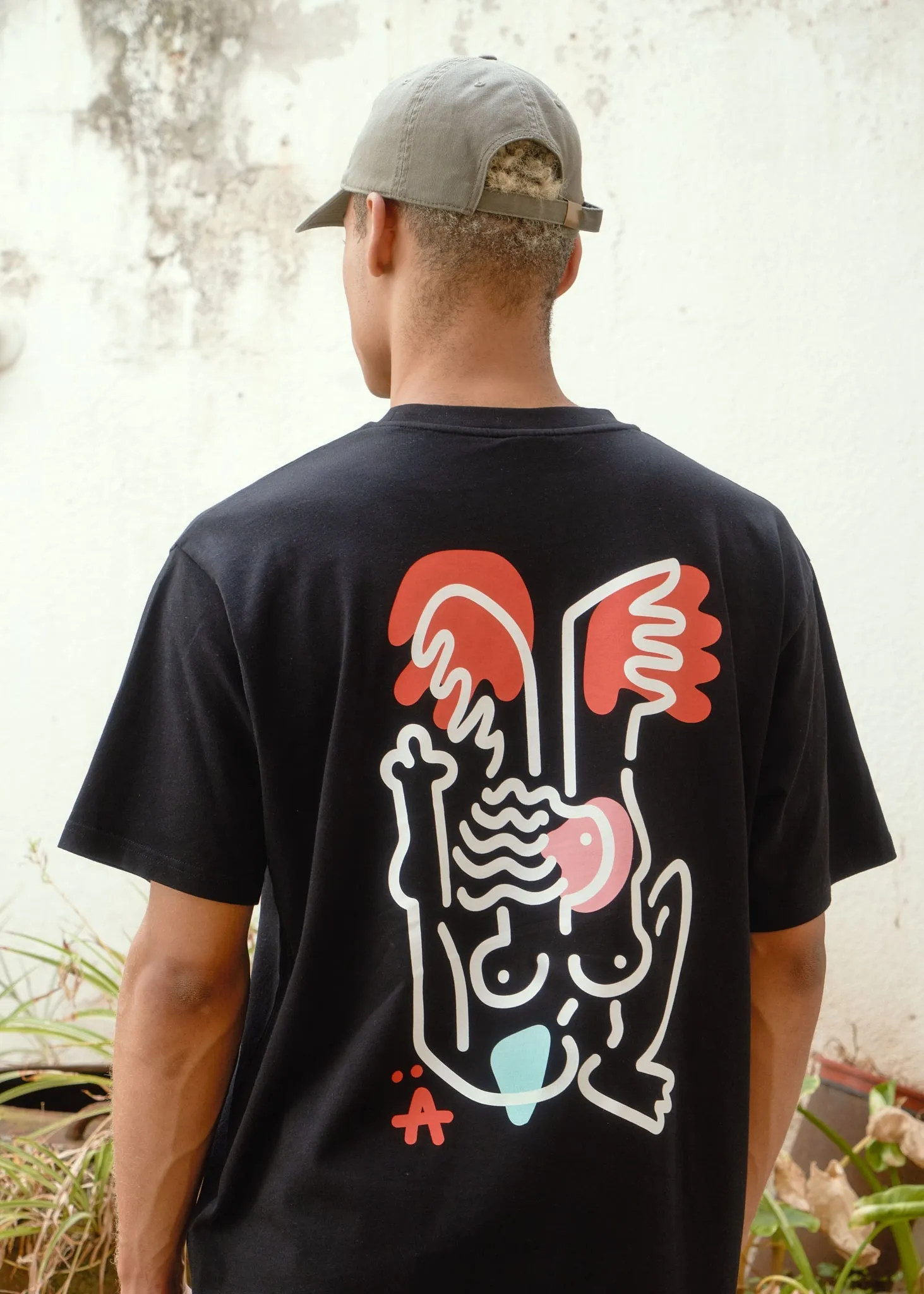 Ángel T-Shirt Black sold by Ivalo.com product image thumbnail 3