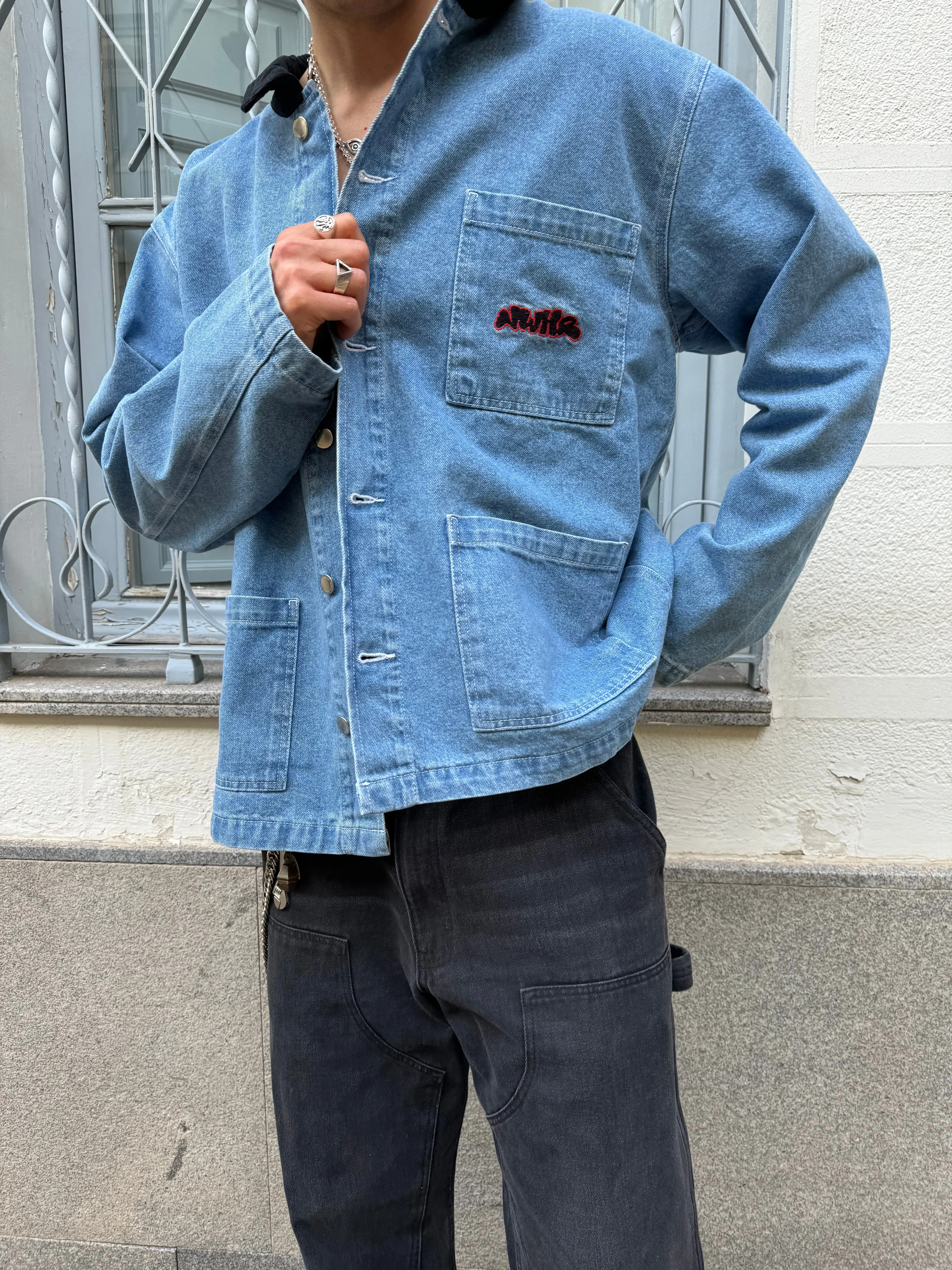 Denim Work Jacket sold by Ivalo.com product image thumbnail 4