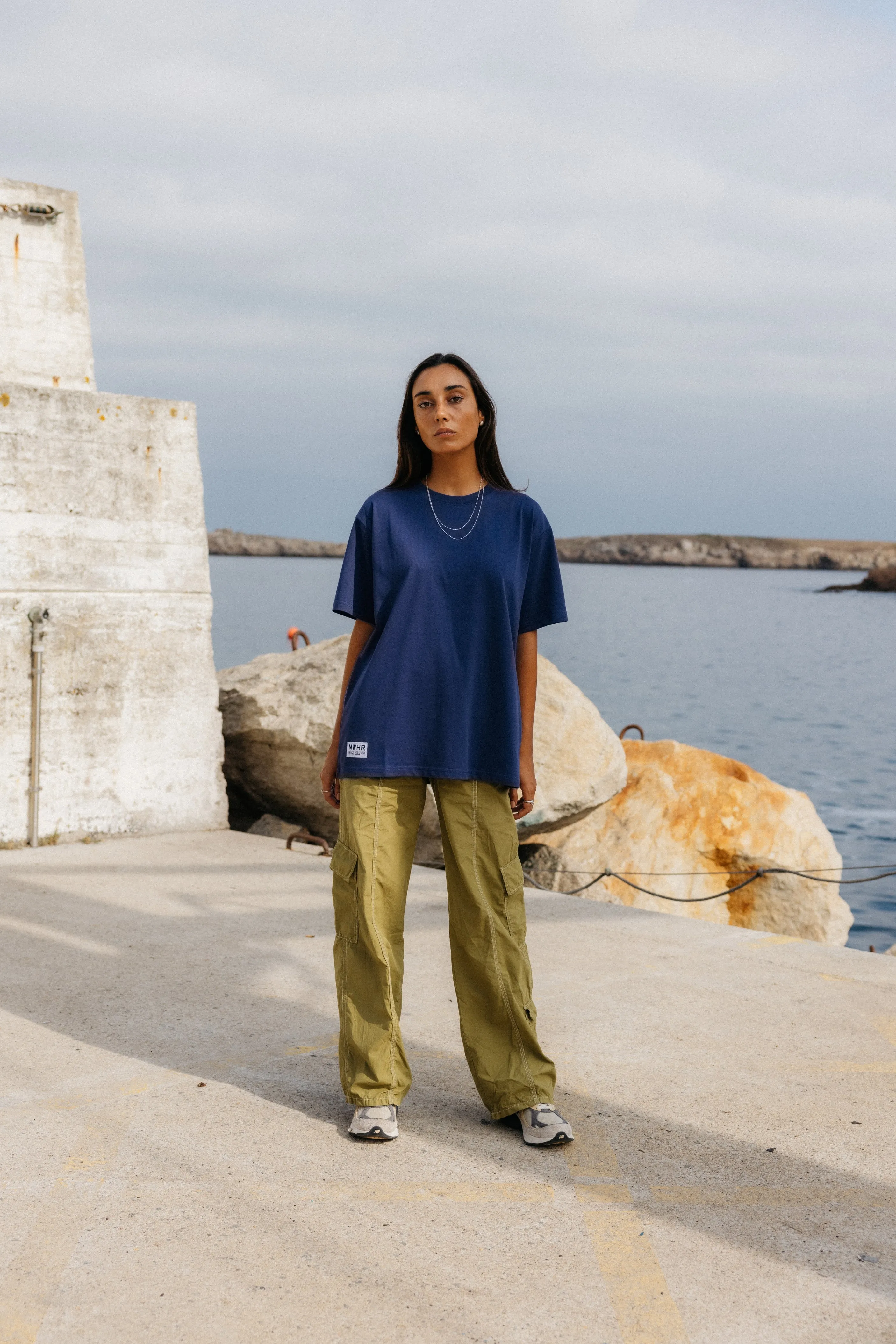 Label T-Shirt Navy sold by Ivalo.com product image thumbnail 4