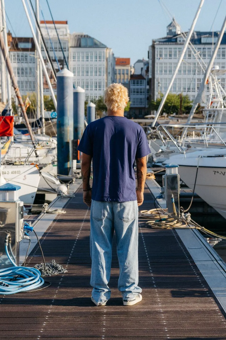 Label T-Shirt Navy sold by Ivalo.com product image thumbnail 2