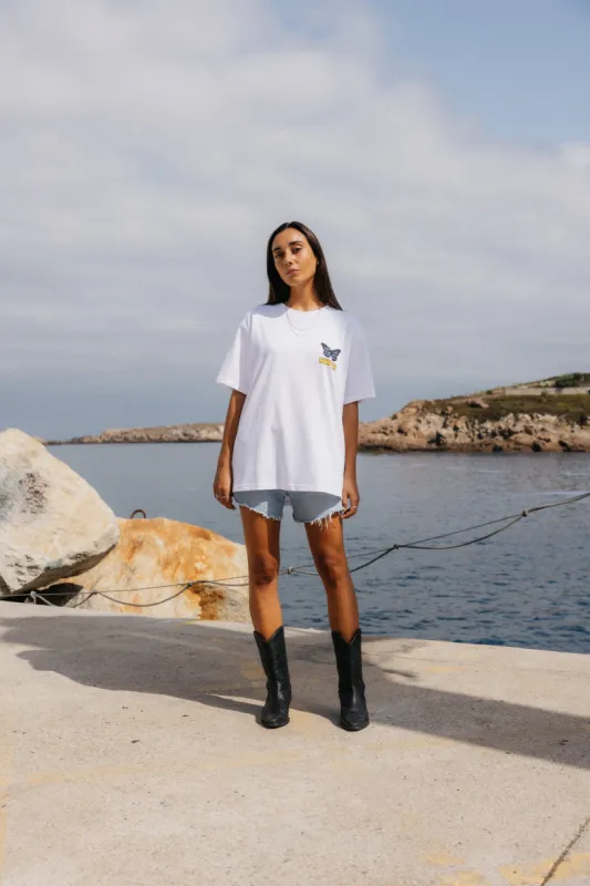 Butterfly T-Shirt White sold by Ivalo.com