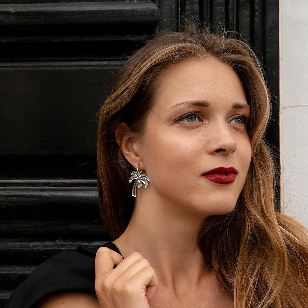 Palmu Earrings Silver sold by Ivalo.com product image thumbnail 2