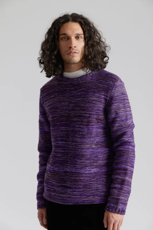 Glitch Merino Wool Jumper Lavender sold by Ivalo.com