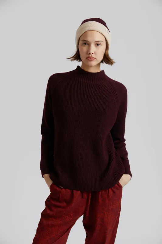 Katty Fine Merino Wool Jumper Walnut Brown sold by Ivalo.com