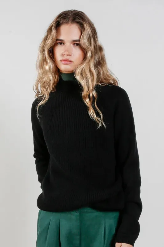 Katty Fine Merino Wool Jumper Black sold by Ivalo.com