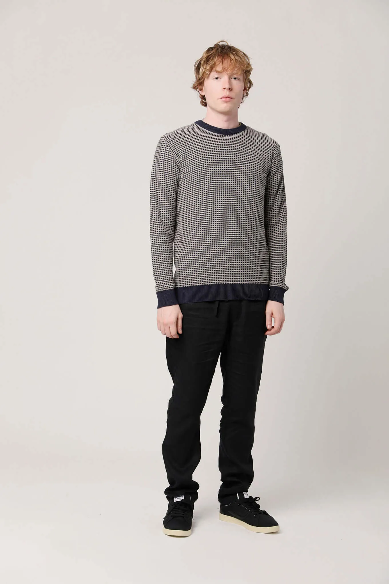 Hasan Organic Cotton Jumper Navy sold by Ivalo.com product image thumbnail 2