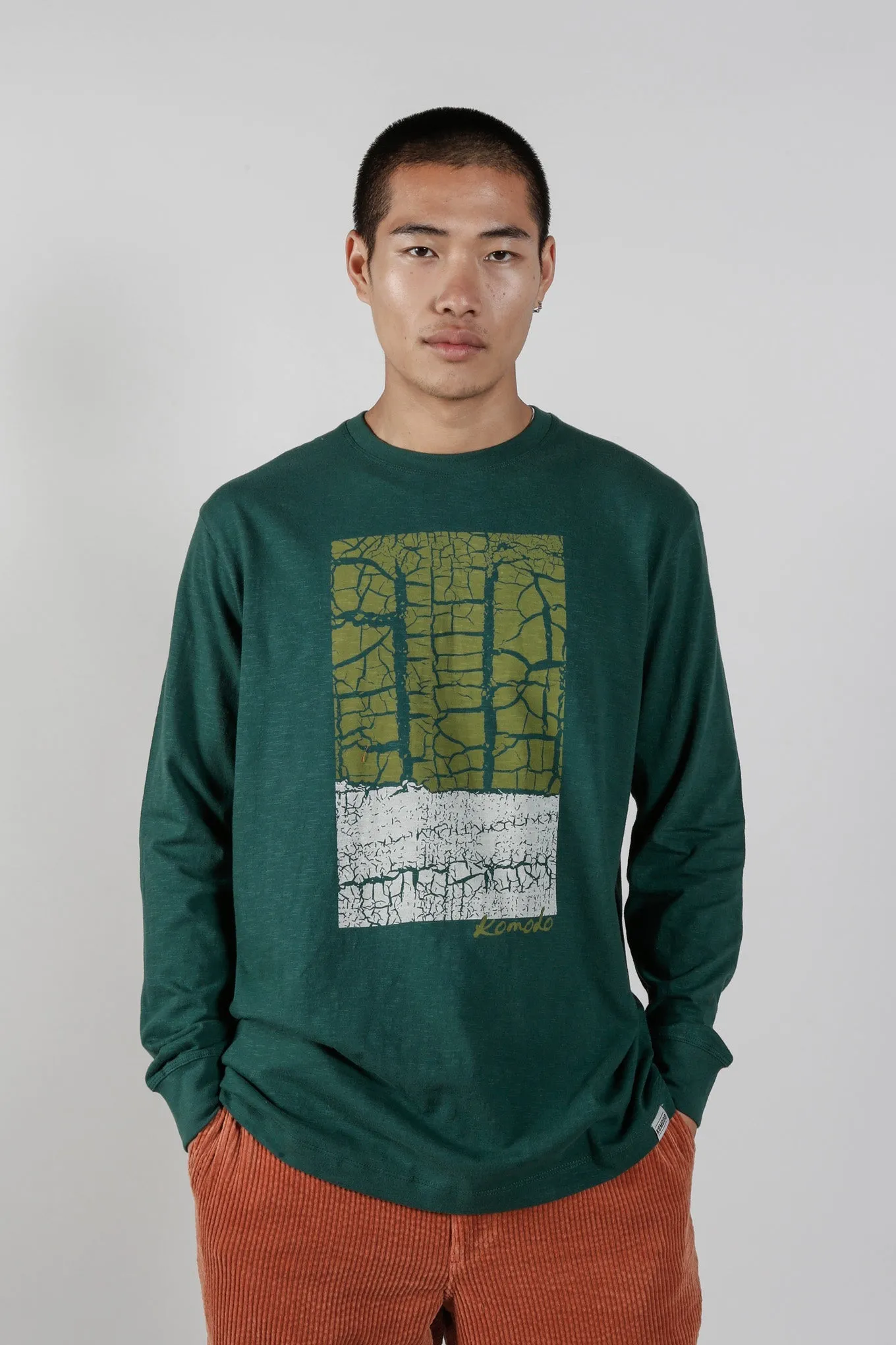 Forest Organic Cotton Tee Green sold by Ivalo.com
