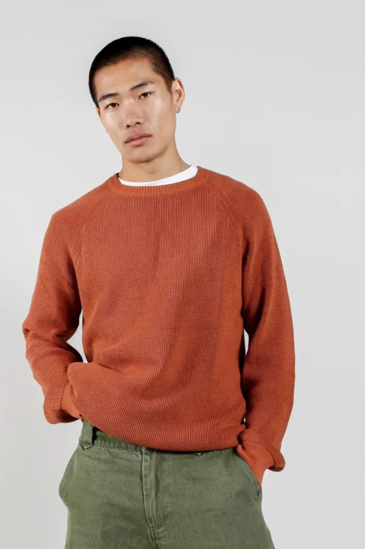 FOG Jumper GOTS Organic Cotton Orange sold by Ivalo.com