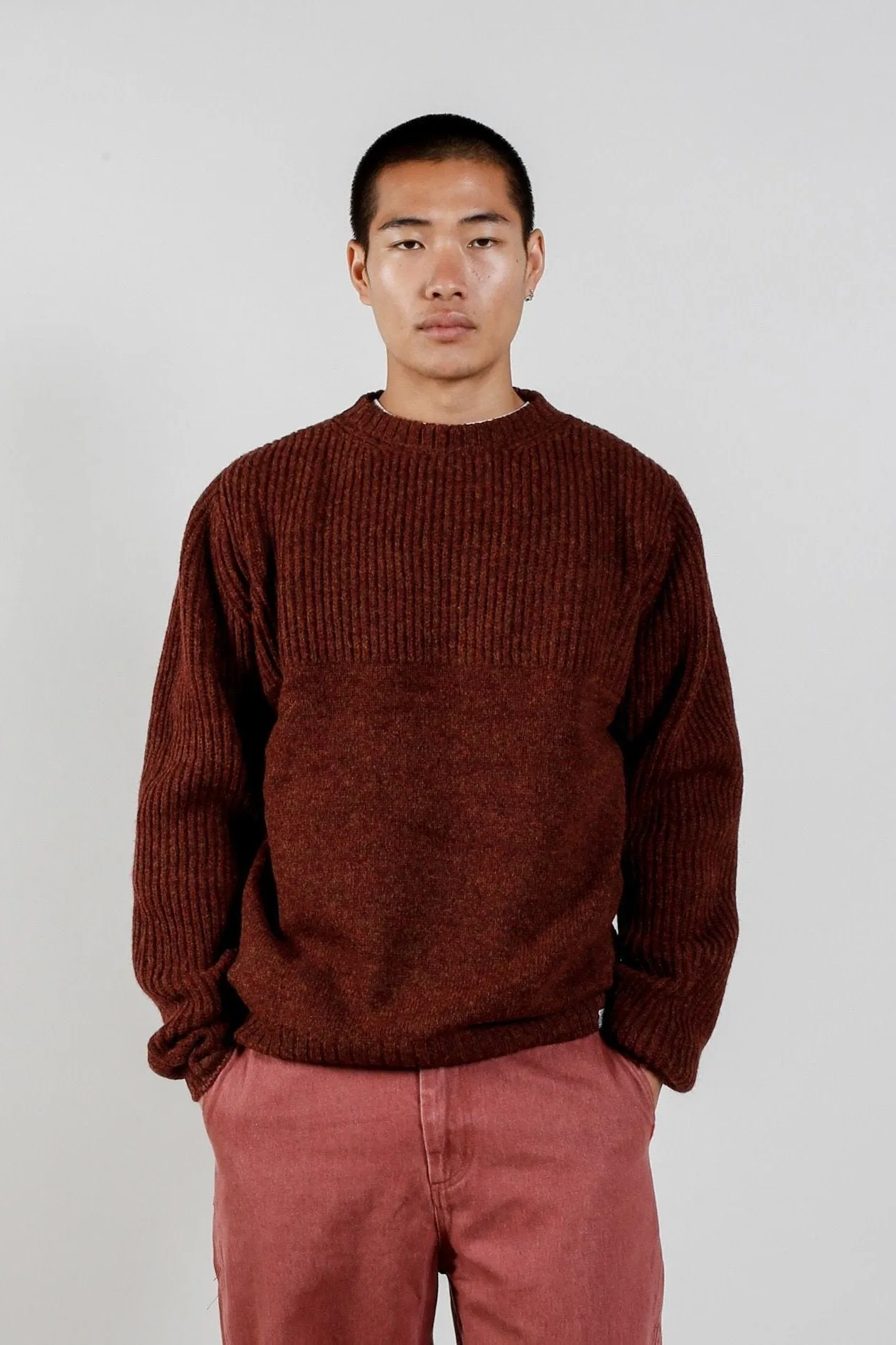 West Wool Jumper Chestnut sold by Ivalo.com