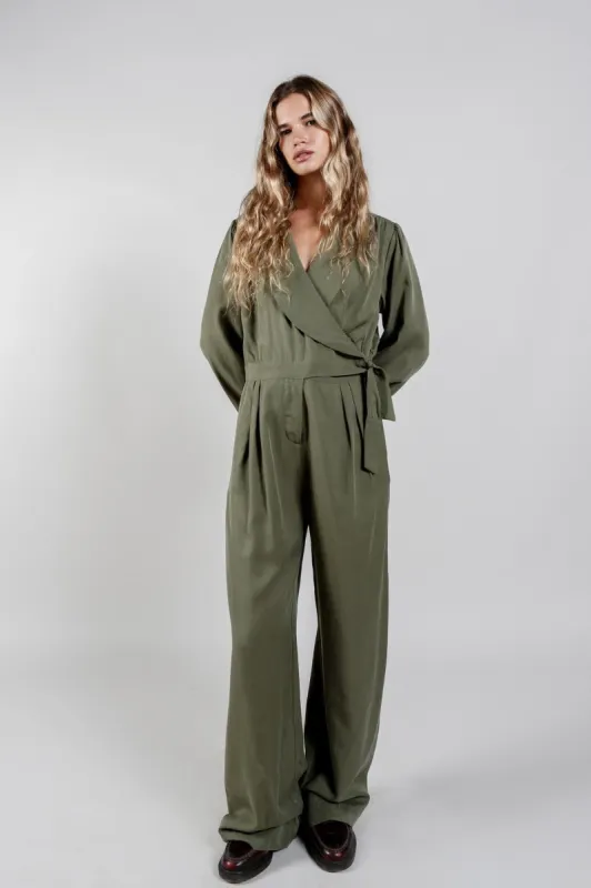 Kangra Tencel Jumpsuit Green sold by Ivalo.com